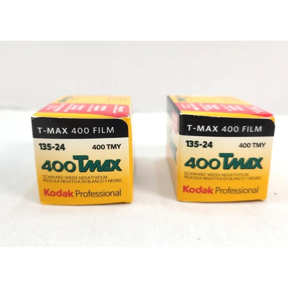 2 Kodak‎ Professional 400 T-Max Black And White Negative Film 135-24 EXP 06/2021